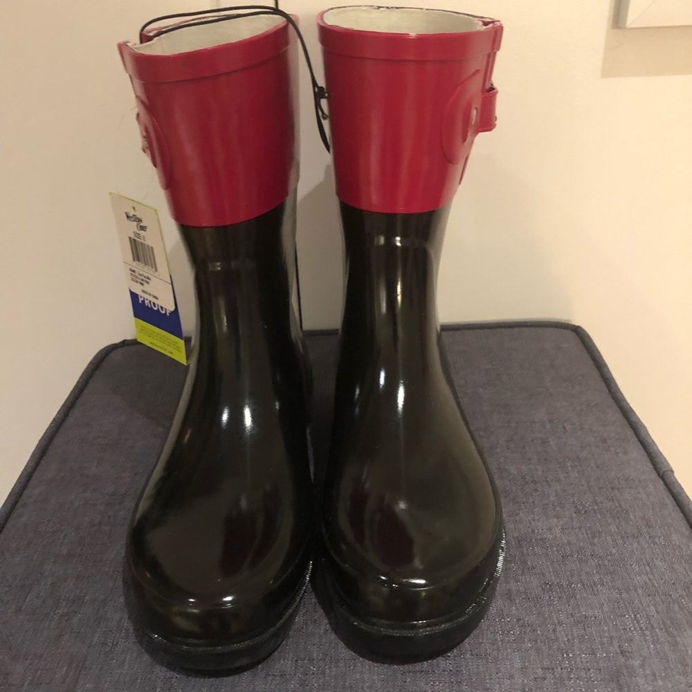 Brand new, tags included, never used rain boots